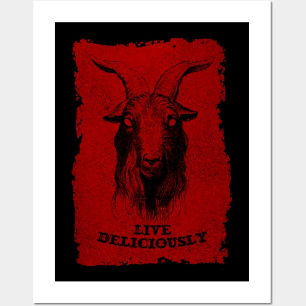 Black Phillip Wall Art by MondoDellamorto